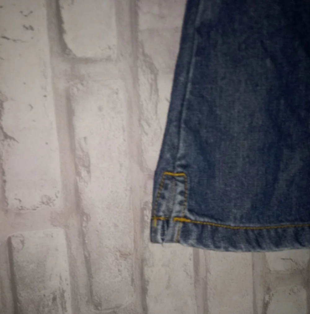 Gymboree blue jean skirt embroidered pictu…